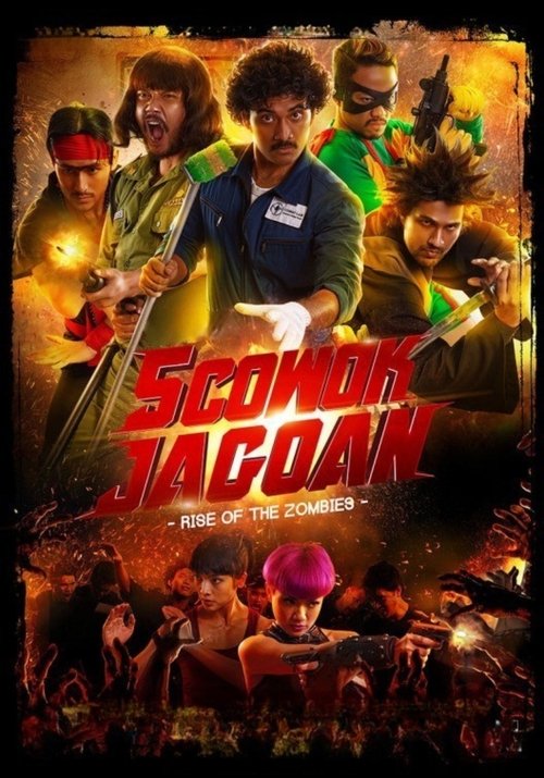 5 Cowok Jagoan Rise of the Zombies
